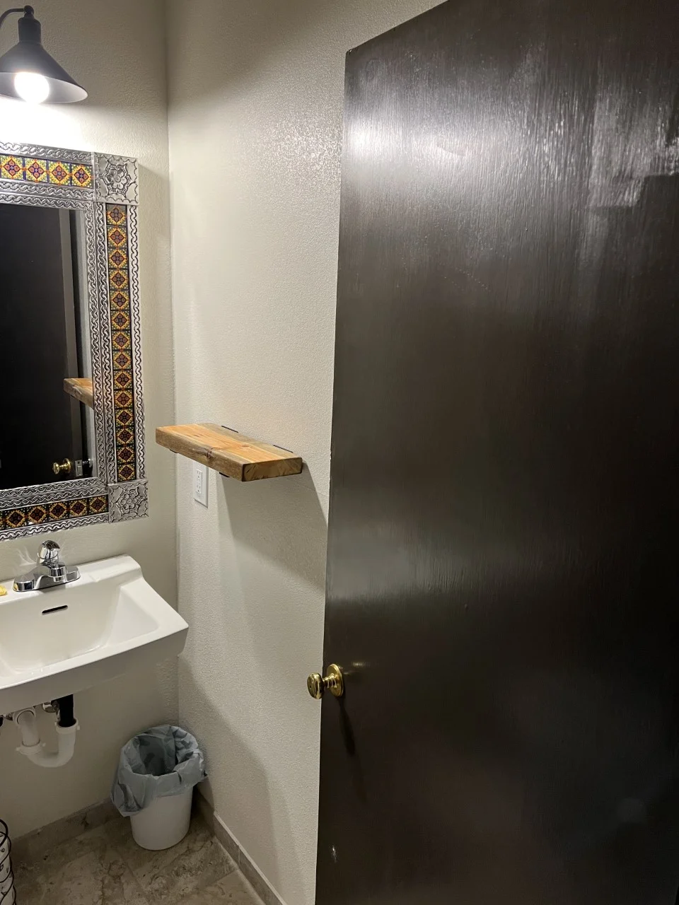 Motel Room Bathroom